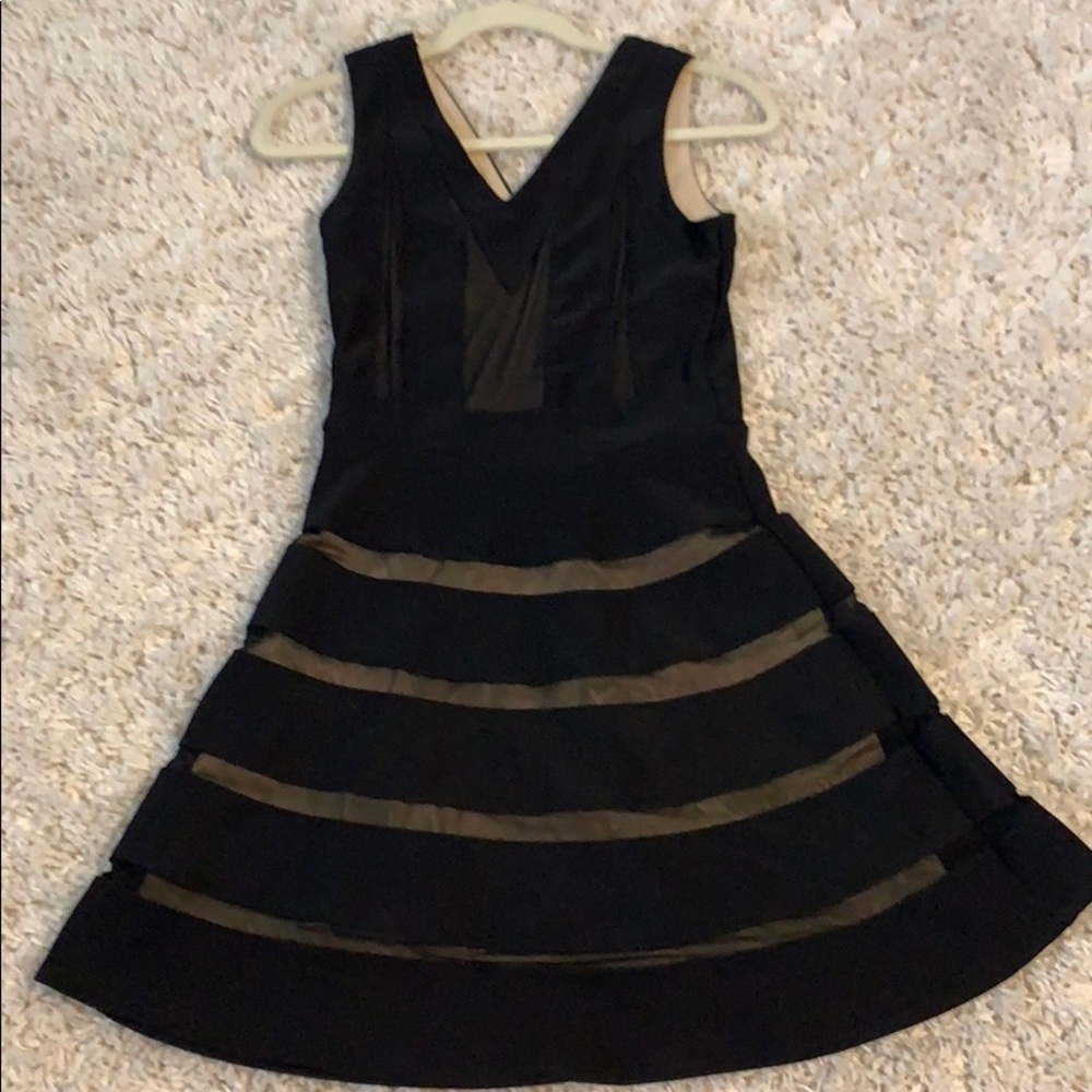 Honey and Rosie black fit and flare dress!
